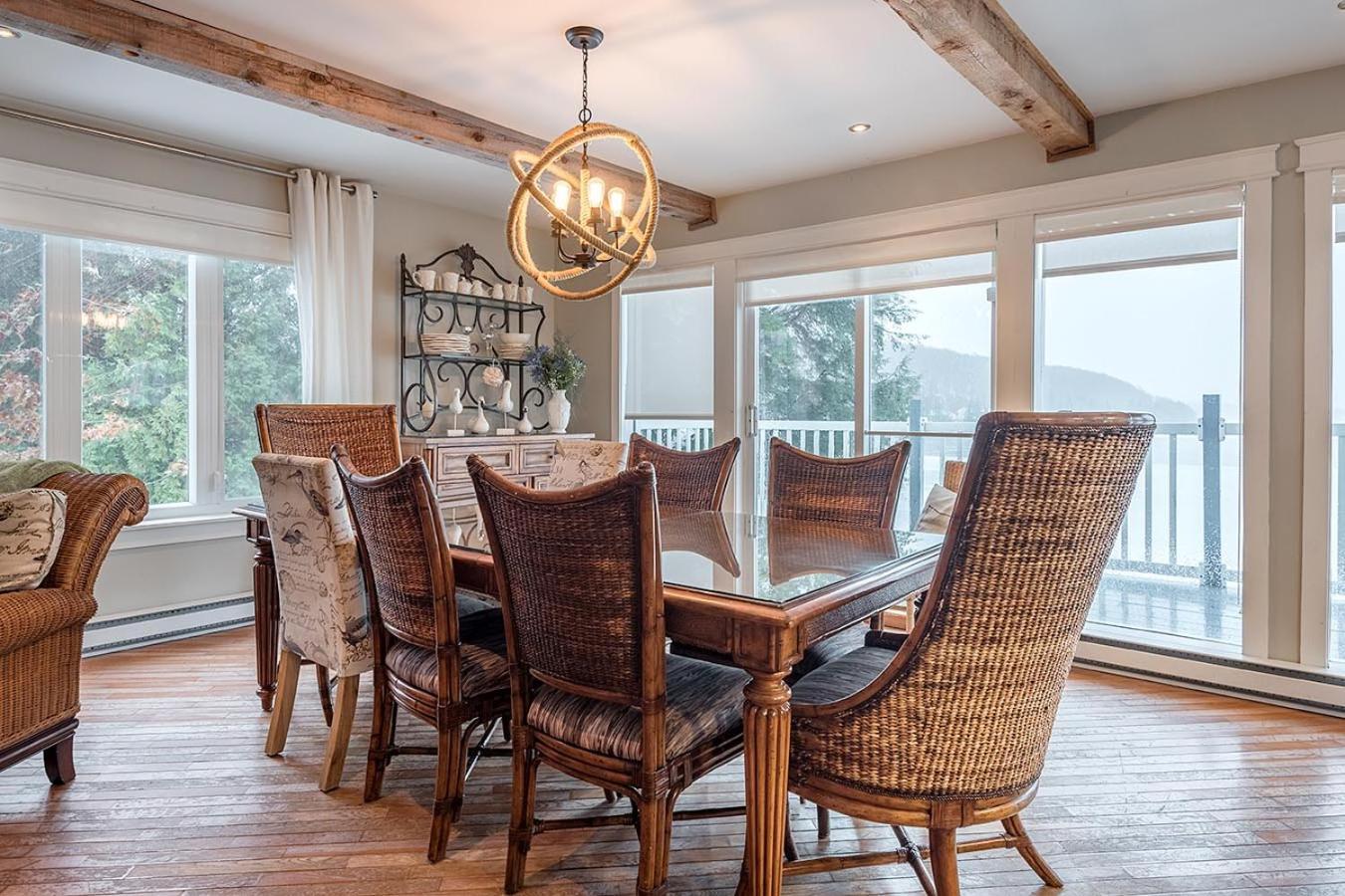 Breathtaking Lake View With Spa Chalet 360 Chertsey Extérieur photo